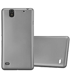 Cadorabo Coque Sony Xperia C4 Etui en Gris