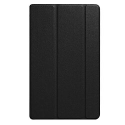 Etui en PU tablette en trois volets avec support noir pour votre Huawei MediaPad T3 8.0