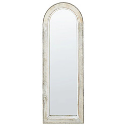 Beliani Miroir SARRY 91 cm Blanc