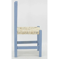 Acheter Aubry Gaspard Chaise enfant en bois bleu-gris.