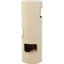 ZOLUX Arbre à chat baril revêtement sisal Oliver beige.