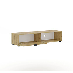 Avis Vivaldi Meuble TV banc TV Comfy - 150 cm - chêne artisan