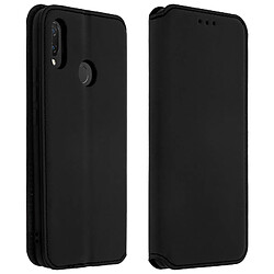 Avizar Housse Huawei P Smart Plus Étui folio Porte-cartes Fonction support - noir