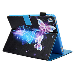 Acheter Etui en PU avec porte-carte papillon pour votre Apple iPad 10.2 (2019)/Air 10.5 pouces (2019)/Pro 10.5 pouces (2017)