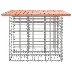 Acheter Maison Chic Banc jardin| Banc d'extérieur | Chaise design gabion 100x102x72 cm bois massif de douglas -GKD26755