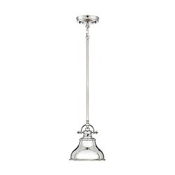 Elstead Lighting Suspension Emery Métal Argent