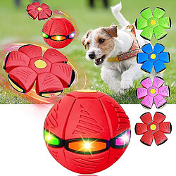 2023 New Pet Toy Flying Saucer Ball, Flying Saucer Ball Dog Toy, Pet Toy Flying Saucer, With 6 Led Light