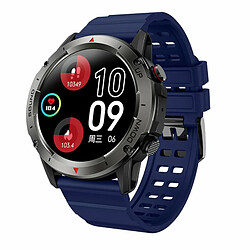 Nx9 Montre Intelligente Bluetooth Appelant 24H Pression Artérielle Détection De L'Oxygène Dans Le Sang Sport Smartwatch Bleu Foncé