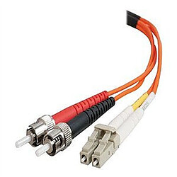 Cables To Go C2G 85493 câble de fibre optique 2 m OFNR LC ST Orange