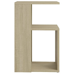 Avis vidaXL Table d'appoint Chêne sonoma 36x30x56 cm Bois d’ingénierie