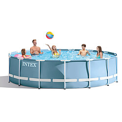 Piscine tubulaire Prism Frame ronde 4,57 x 1,07 m - Intex