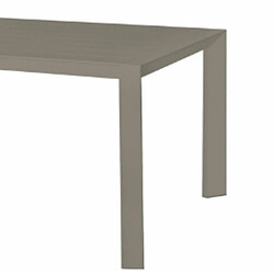 BigBuy Garden Table de Salle à Manger Io Aluminium 180 x 100 x 75 cm