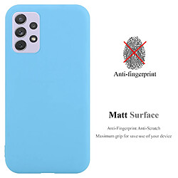 Cadorabo Coque Samsung Galaxy A73 5G Etui en Bleu