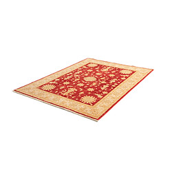 Vidal Tapis de laine 197x150 rouge Kaizar