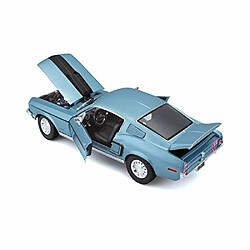 Maisto 1968 Ford Mustang gT cobra Jet Hard Top 118 Scale Diecast Model Vehicle Blue pas cher