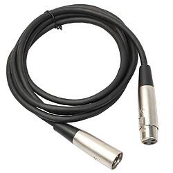 3Pin Jack XLR Câble Mâle M / F Mâle Audio Pour Microphone Mixer 10m