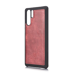 Acheter Wewoo Housse Coque Etui en cuir Crazy Horse Texture Flip détachable magnétique pour HuP30 Pro, avec support et fentes pour cartes porte-monnaie (Rouge)