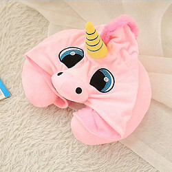 Universal 30 cm en peluche Unicorn Cartoon Animal Animal en U Cabillement de voyage Courier de sommeil Gift Animal (rose)