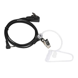 GUPBOO Casque Portable 1 broche 2.5mm Tube écouteur PTT MIC pour Motorola talkie-walkie modèles 1 broche caché Radio casque