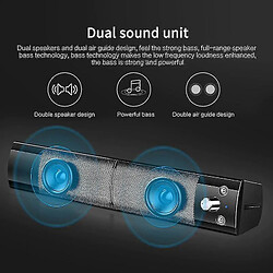 Acheter Universal Surround Stéréo Soundbar Subwoofer Bluetooth 5.0 (noir)