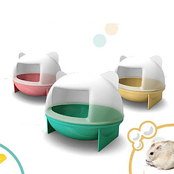 Hamster Souris Salle De Bain Pour Animaux De Compagnie Gerbille Bleu Boîte Bain Cage Hamster Jouet De Toilette