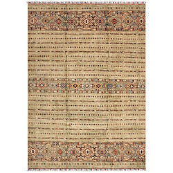 Vidal Tapis de laine 240x172 gris Torkman pas cher