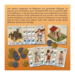 Cnmemory Jeu d'ambiance - Asmodee - Les Bâtisseurs : Antiquité - Devenez le premier bâtisseur du royaume