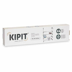 Acheter Kipit Range-chaussures 4 Etagères 76 x 26 x 58 cm Argenté Noir Métal (6 Unités)