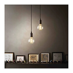 Ideal Lux Suspension Noire EDISON 1 ampoule