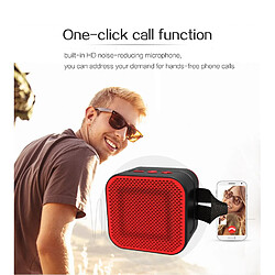 Universal Bluetooth sans fil V4.2 haut-parleur étanche extérieur portable portable Sound avec carte TF FM Radio AUX MP3 Music Play Haut-parleur | Haut-parleurs portables (rouge)