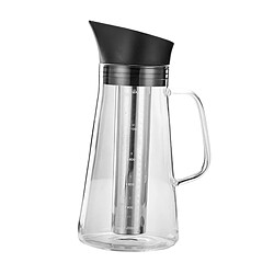 Cafetière Théière Cafetière Pot Théière En Verre Borosilicaté 1400ml machine à café infusion froide sachets de thé tasse bouteille d'eau