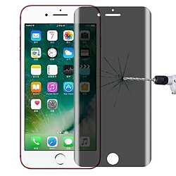 Wewoo Film de verre trempé Protecteur d'écran anti-éblouissant de confidentialité de 0,4 mm de la dureté de surface 9H pour iPhone 7 Plus / 8 Plus