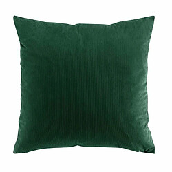 Paris Prix Coussin Déco en Velours Casual 60x60cm Vert