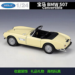 Acheter Universal 1: 24 BMW 507 Convertible Vintage Vehicle Simulation Alliage Moulé Sous Pression Modèle Décoration Jouets pour Enfants | Voiture Jouet Moulée Sous Pression (Blanc)