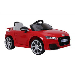 Audi TT RS Voiture Electrique Enfant (2x25W) 103x62x44 cm - Marche av/ar, Phares, Musique, Ceinture et Télécommande parentale