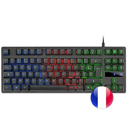 Mars Gaming MK02FR clavier USB AZERTY Français Noir