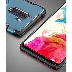 Acheter Wewoo Boitier magnétique de voiture anti-chute avec bague de rotation d'armure pivotante à 360 degrés pour Xiaomi Pocophone F1 (Or)