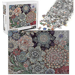 Avis Universal 1000 pièces mandala fleur puzzle bricolage puzzle jouets assemblage image déco