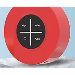 YP Select Portable Sans Fil Bluetooth 4.1 Haut-Parleur Extérieur Mini Haut-Parleur Plug-in Écran Tactile Subwoofer Petit Son Cannon-Rouge