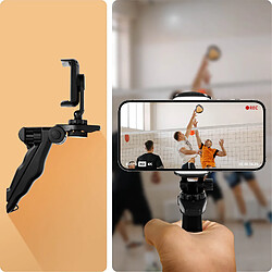 Mini Trépied pour Smartphone 2en1 Monopode Selfie Rotatif Ultra stable LinQ Noir pas cher