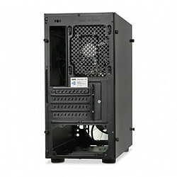 Boîtier Demi Tour Micro ATX Ibox PASSION V4 Noir Multicouleur pas cher