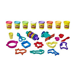 Play-Doh - Super Boite a accessoires et 5 pots de pate a modeler de 56g chacun