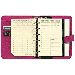 Quo Vadis - Recharge pour Organiseur Timer 14 prestige - 8x12.5cm - Ivoire - Année 2014 - 2015