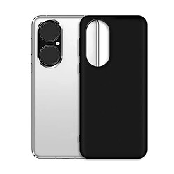 PHONECARE Coque Silicone Liquide pour Huawei P50 Pro - Noir