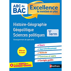 Histoire géographie, géopolitique, sciences politiques terminale : enseignement de spécialité : réforme du lycée - Occasion