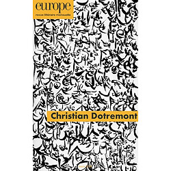 Europe, n° 1079. Christian Dotremont - Occasion