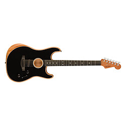 American Acoustasonic Stratocaster Black Fender