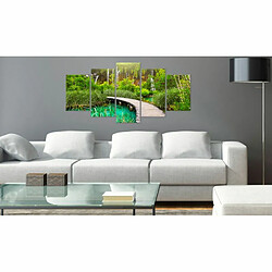 Paris Prix Tableau Imprimé Emerald Trail 100 x 200 cm