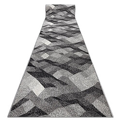 RUGSX Tapis de couloir SILVER Palanga gris 90 cm 90x190 cm