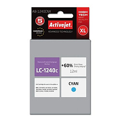 Activejet? Cartouche d'encre originale Activejet AB-1240CNX Cyan 